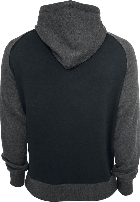 Sweat-shirt à capuche  de RED by EMP - Sweat À Capuche Raglan - S à 5XL - pour Homme - noir/anthracite - RED by EMP - View 2