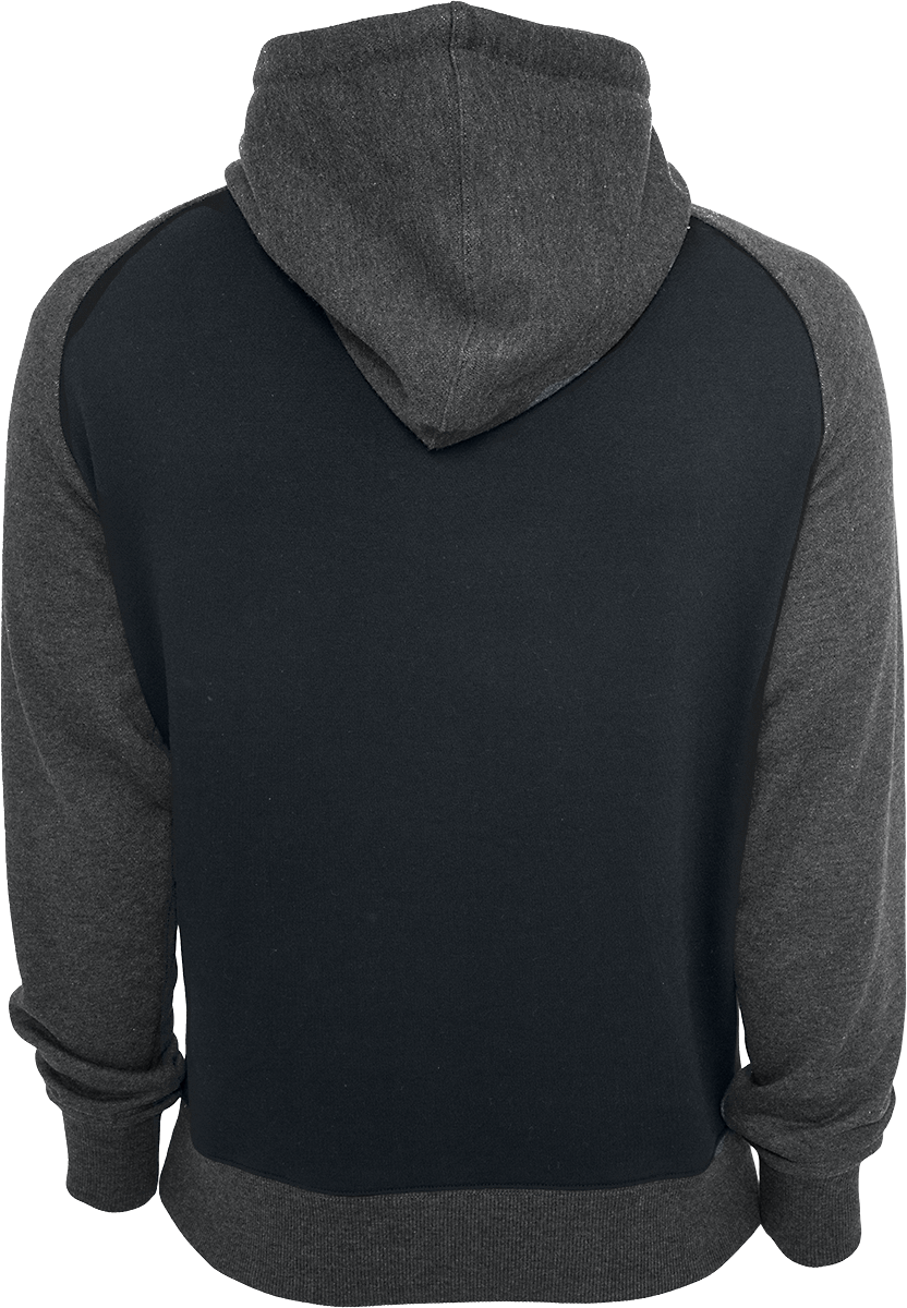Sweat-shirt à capuche  de RED by EMP - Sweat À Capuche Raglan - S à 5XL - pour Homme - noir/anthracite - RED by EMP - View 2