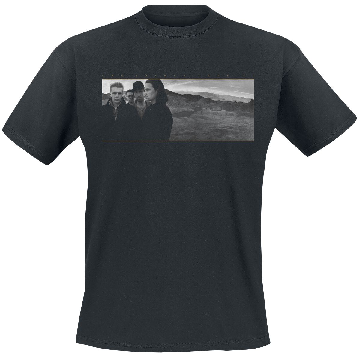 T-Shirt Manches courtes  de U2 - Joshua Tree - S à XXL - pour Homme - noir - U2
