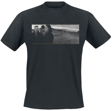 T-Shirt Manches courtes  de U2 - Joshua Tree - S à XXL - pour Homme - noir - U2