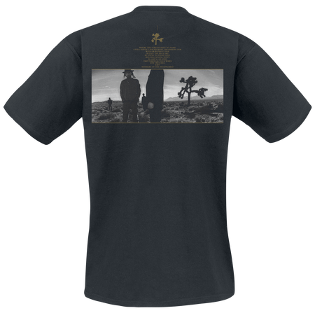 T-Shirt Manches courtes  de U2 - Joshua Tree - S à XXL - pour Homme - noir - U2 - View 2