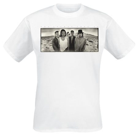 T-Shirt Manches courtes  de U2 - Joshua Tree - S à XXL - pour Homme - blanc - U2