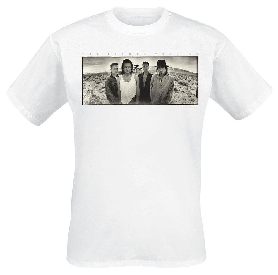 T-Shirt Manches courtes  de U2 - Joshua Tree - S à XXL - pour Homme - blanc - U2