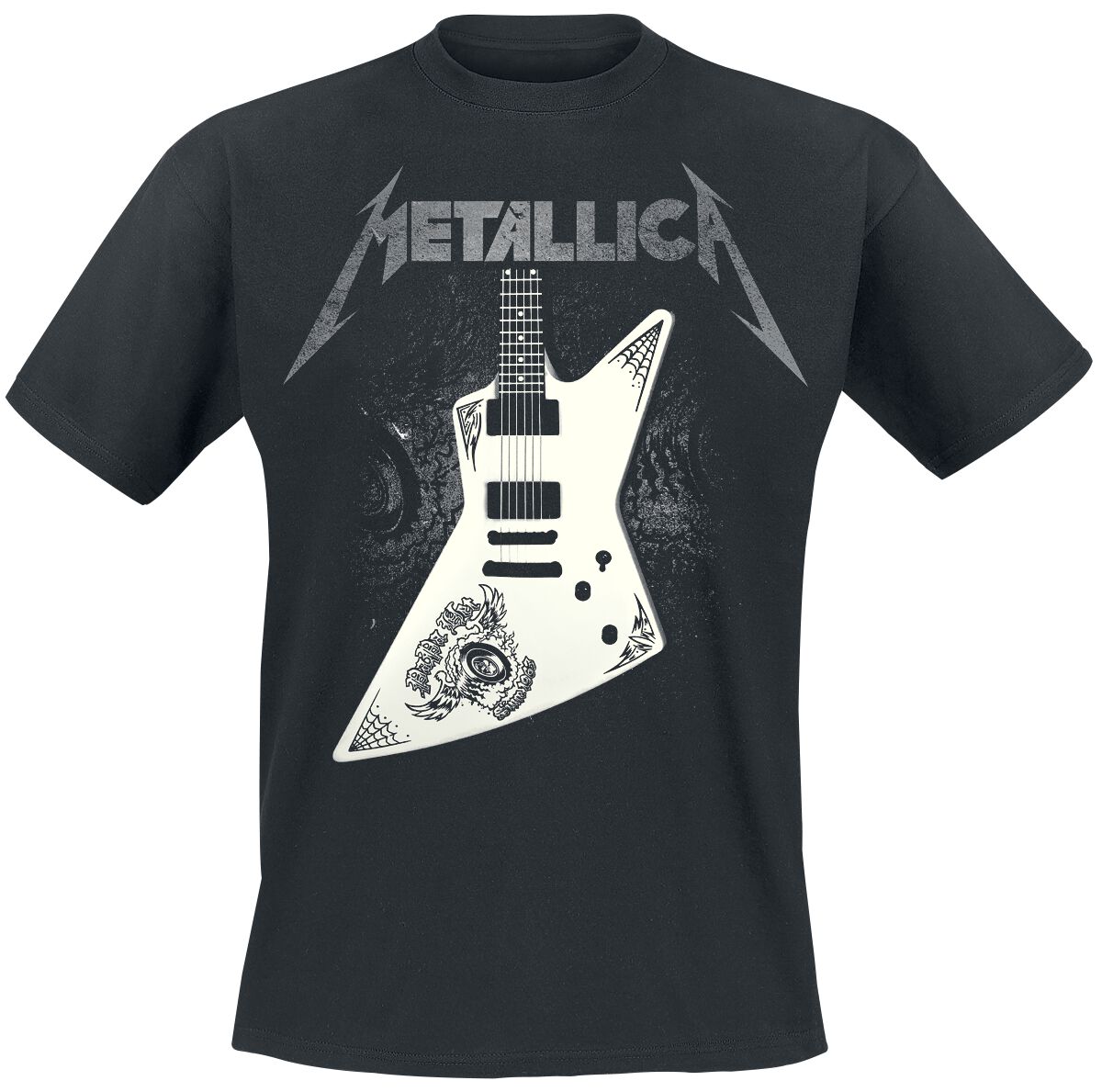 T-Shirt Manches courtes  de Metallica - Papa Het Guitar - S à XXL - pour Homme - noir - metallica