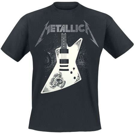 T-Shirt Manches courtes  de Metallica - Papa Het Guitar - S à XXL - pour Homme - noir - metallica