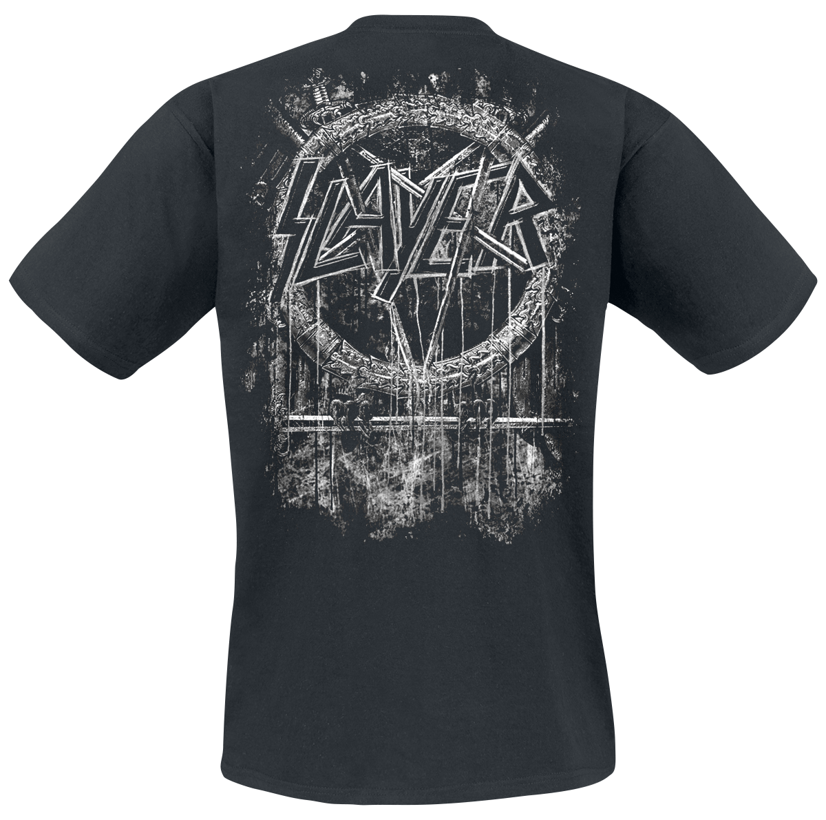 T-Shirt Manches courtes  de Slayer - Dripping Eagle - S à 4XL - pour Homme - noir - Slayer - View 2