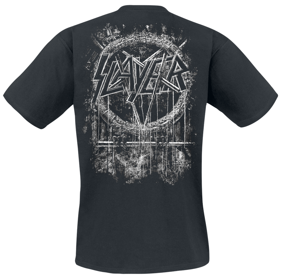 T-Shirt Manches courtes  de Slayer - Dripping Eagle - S à 4XL - pour Homme - noir - Slayer - View 2