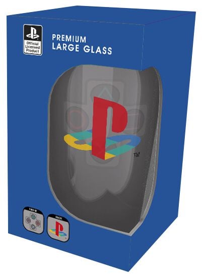 Verre Gaming de Playstation - Boutons De Manette - pour Unisexe - gris - Playstation