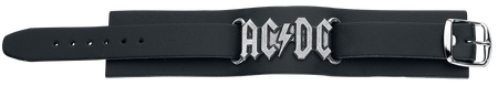 Bracelet en cuir  de AC/DC - AC/DC Logo - pour Homme - noir - AC/DC - View 2