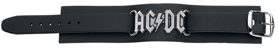 Bracelet en cuir  de AC/DC - AC/DC Logo - pour Homme - noir - AC/DC - View 2