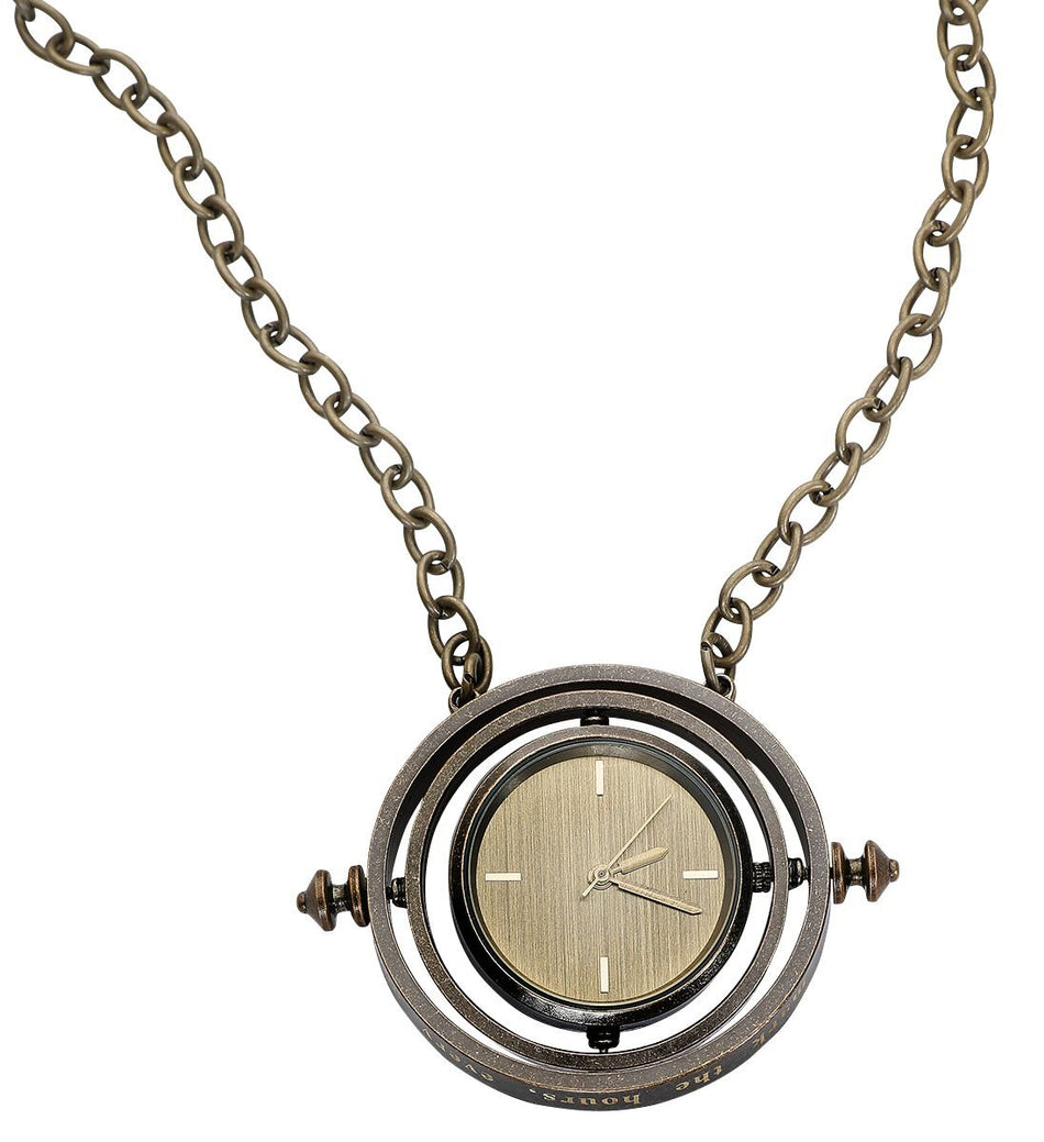 Montre pendentif  de Harry Potter - Le Retourneur De Temps d'Hermione - pour Femme - couleur or - Harry Potter