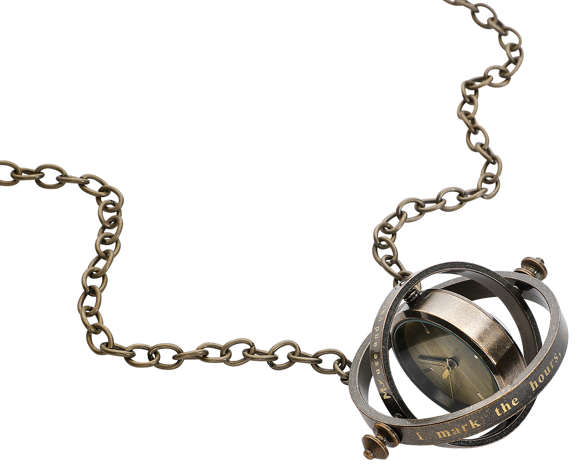Montre pendentif  de Harry Potter - Le Retourneur De Temps d'Hermione - pour Femme - couleur or - Harry Potter - View 2