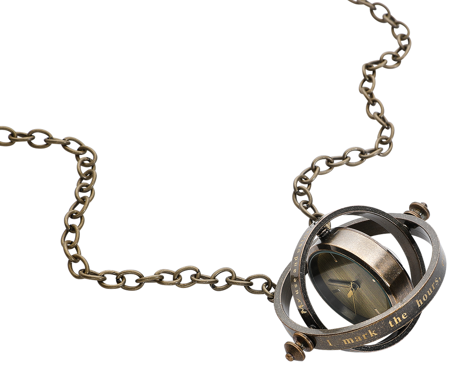Montre pendentif  de Harry Potter - Le Retourneur De Temps d'Hermione - pour Femme - couleur or - Harry Potter - View 2