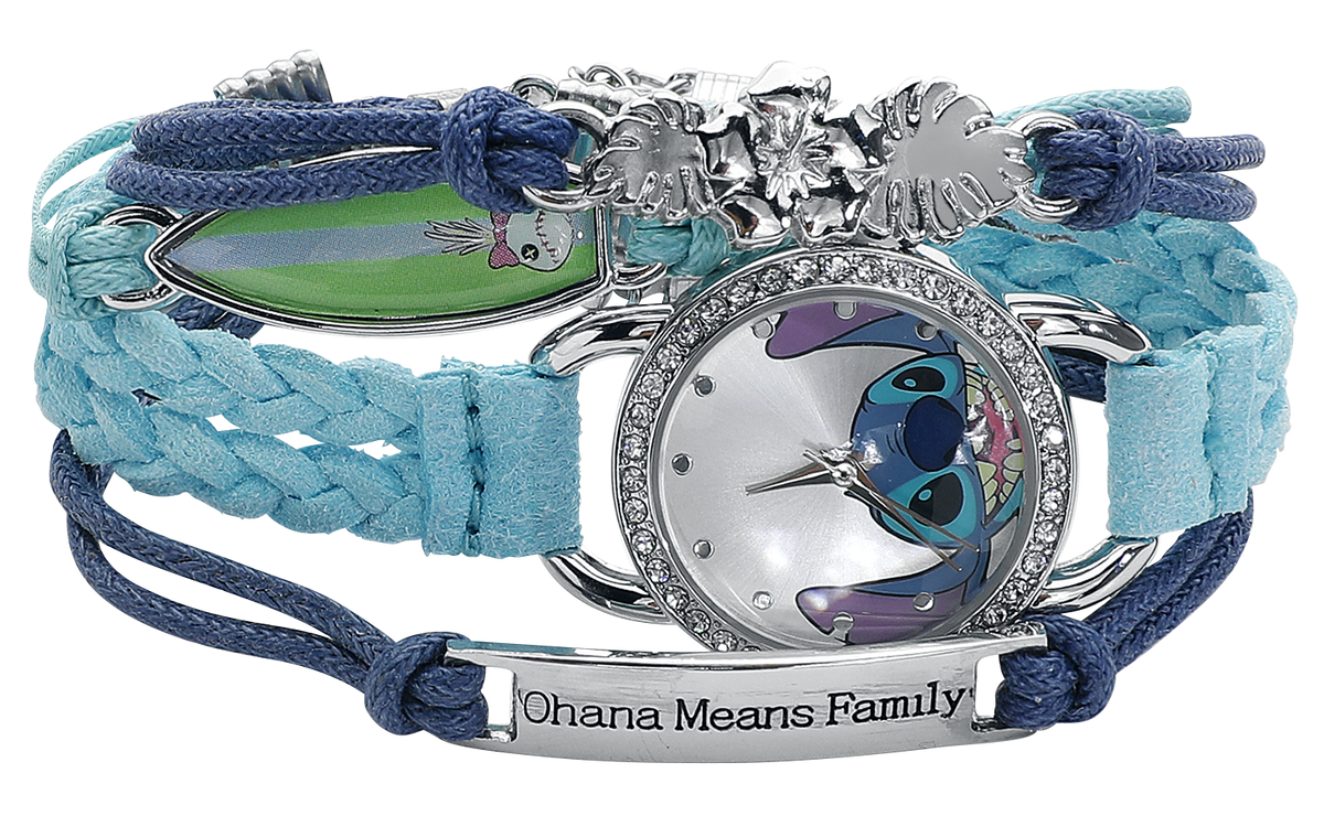 Montres bracelets Disney de Lilo & Stitch - Stitch - pour Femme - bleu - Lilo & Stitch - View 2