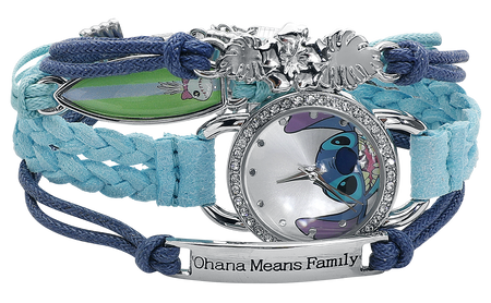 Montres bracelets Disney de Lilo & Stitch - Stitch - pour Femme - bleu - Lilo & Stitch - View 2
