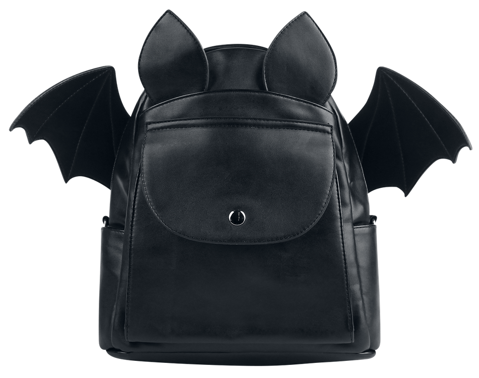 Mini Sac À Dos Gothic de Banned Alternative - Chauve-Souris - pour Femme - noir - Banned Alternative - View 2