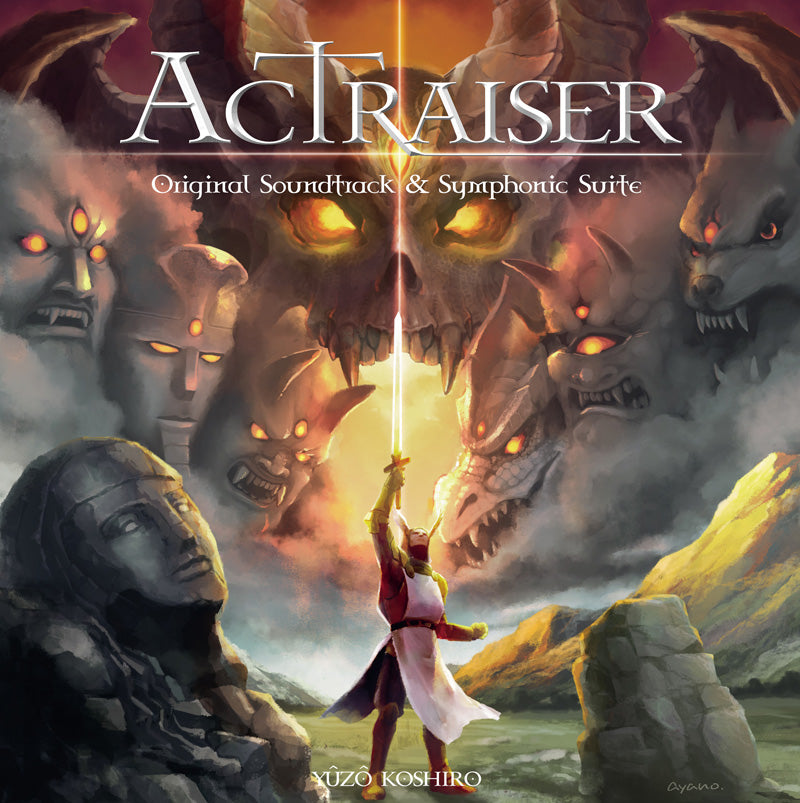 ACTRAISER ORIGINAL SOUNDTRACK AND SYMPHONI - Front Cover