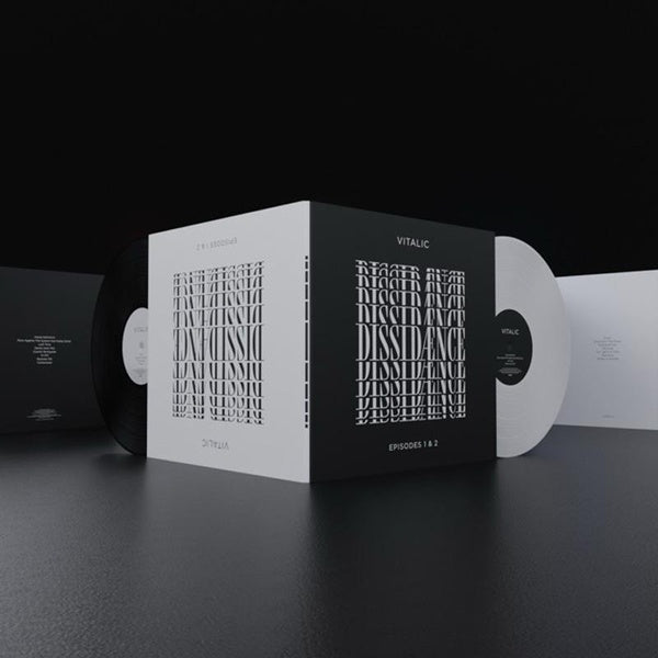 Dissidænce Épisodes 1 et 2 Vinyle Blanc et Noir - Front Cover