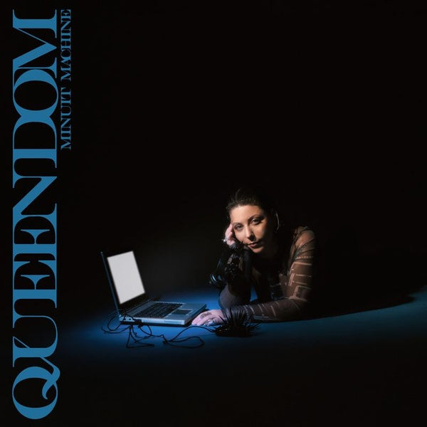 Queendom Vinyle Bleu Transparent Marbré - Front Cover