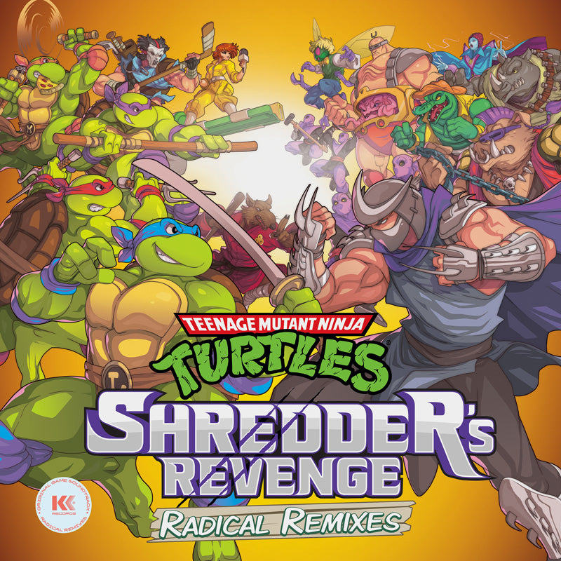 TEENAGE MUTANT NINJA/SHREDDERÕS REVENGE/RADICAL REMIXES/ORIGINAL GAME SOUNDTRACK - Front Cover