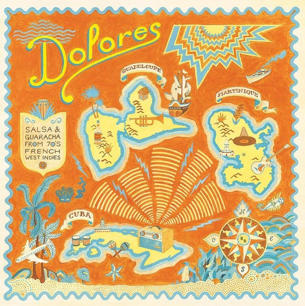 Dolores Salsa Guaracha From 70's French West Indies - Front Cover