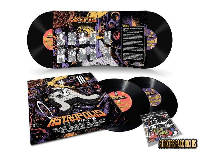 Astropolis Records 10 ans révolus - Front Cover
