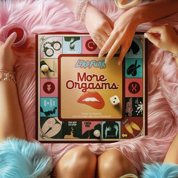 More Orgasms Vinyle Rose Opaque - Front Cover