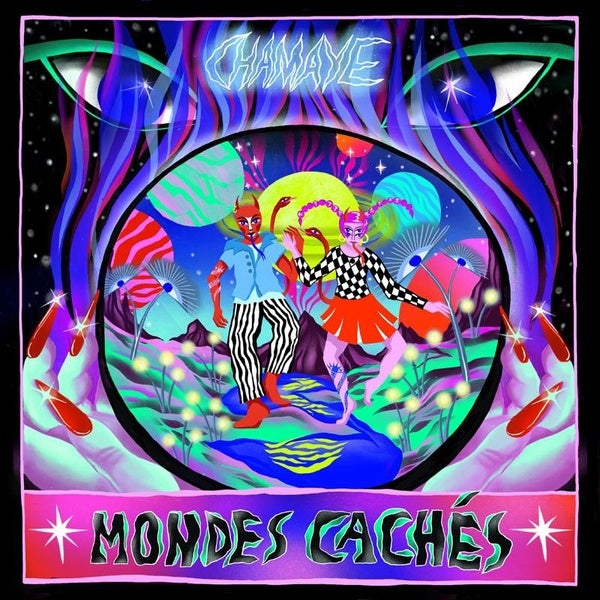 Mondes cachés Vinyle Magenta Transparent - Front Cover