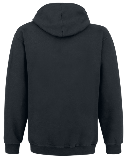 Sweat-shirt à capuche Fun de Goodie Two Sleeves - T-Rex Triste - S à XXL - pour Homme - noir - Goodie Two Sleeves - View 2