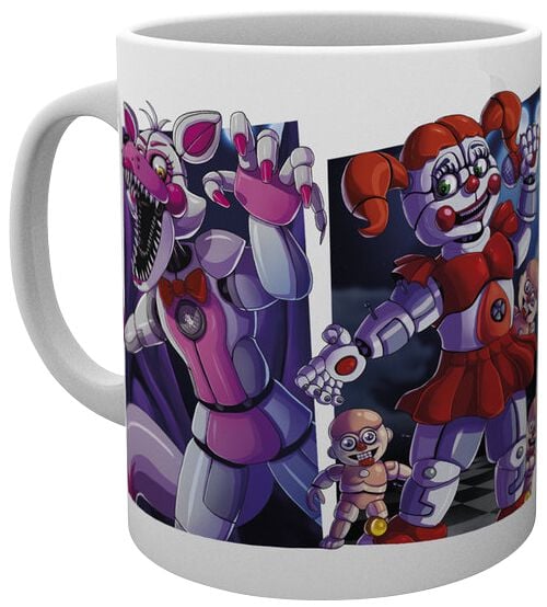Mug Gaming de Five Nights At Freddy's - Sœurs - pour Unisexe - multicolore - Five Nights At Freddy's