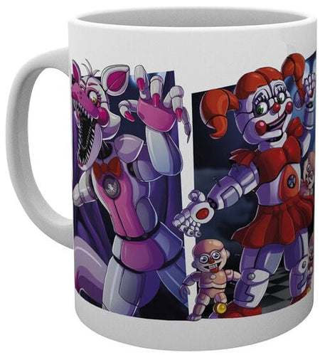 Mug Gaming de Five Nights At Freddy's - Sœurs - pour Unisexe - multicolore - Five Nights At Freddy's