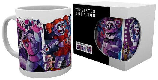 Mug Gaming de Five Nights At Freddy's - Sœurs - pour Unisexe - multicolore - Five Nights At Freddy's - View 2