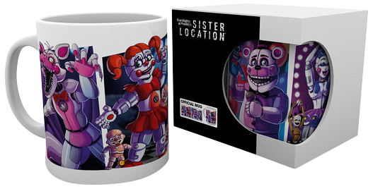 Mug Gaming de Five Nights At Freddy's - Sœurs - pour Unisexe - multicolore - Five Nights At Freddy's - View 2