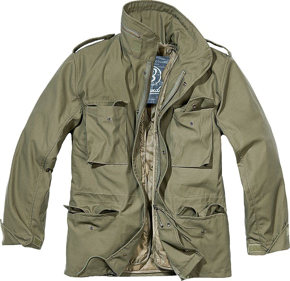 Veste d'hiver  de Brandit - M65 - S à 7XL - pour Homme - olive - Brandit