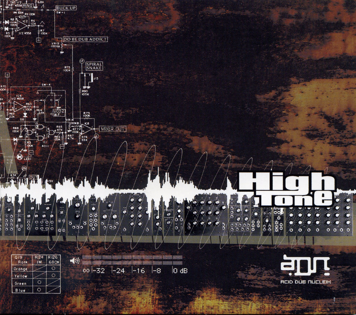 ADN - ACID DUB NUCLEIK (2 vinyls) - Front Cover