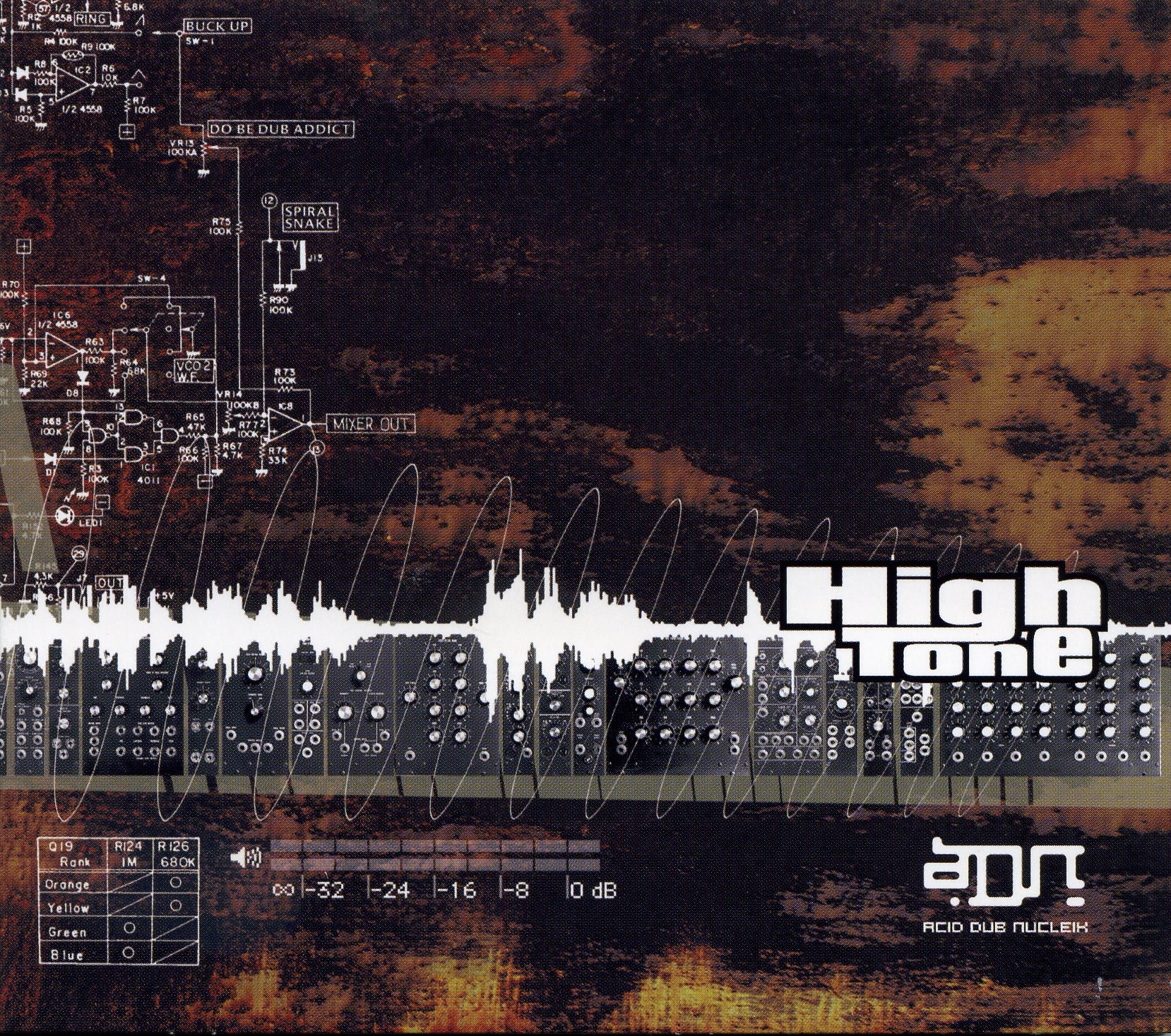 ADN - ACID DUB NUCLEIK (2 vinyls) - Front Cover