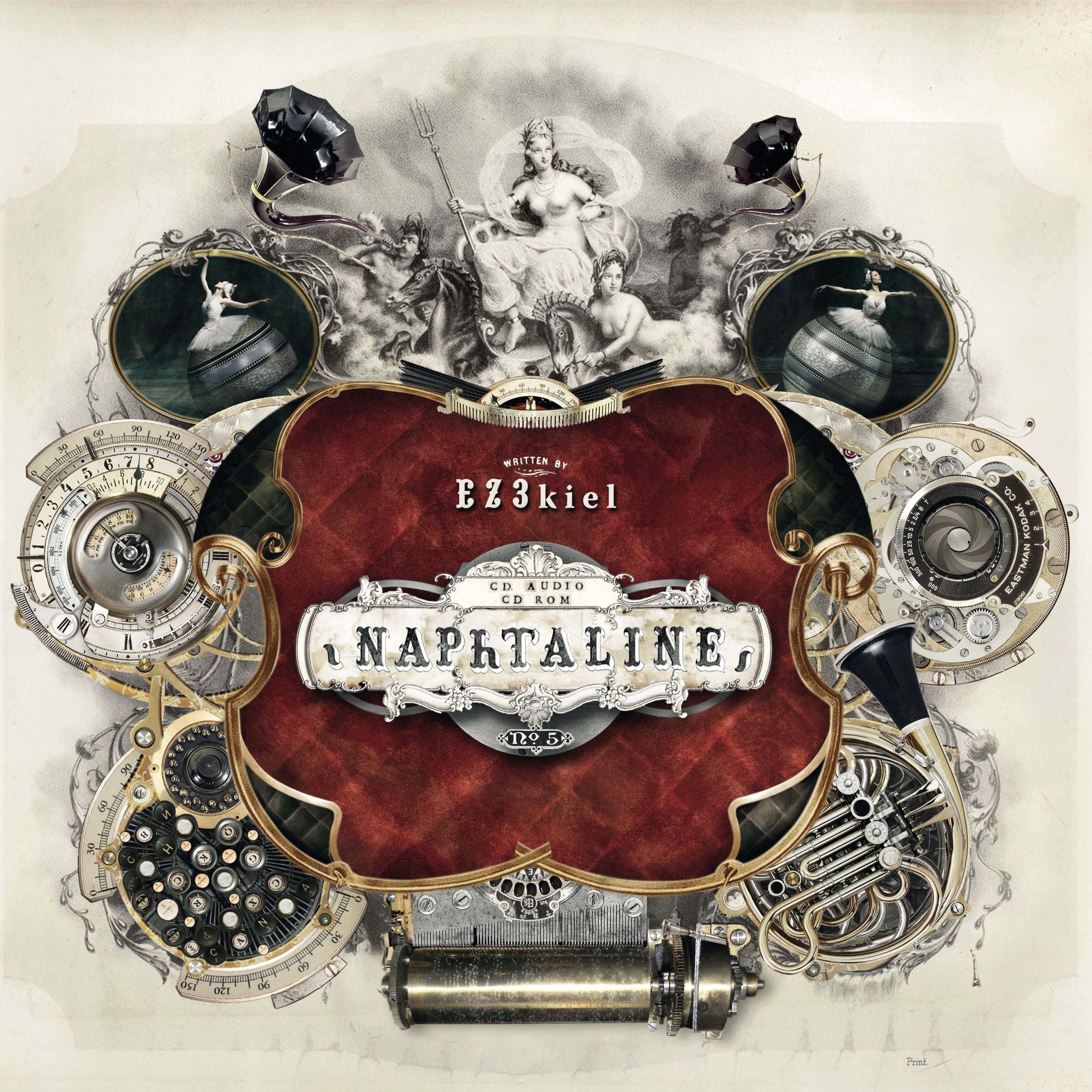 NAPHTALINE (double vinyl - double pochette - gatefold) - Front Cover