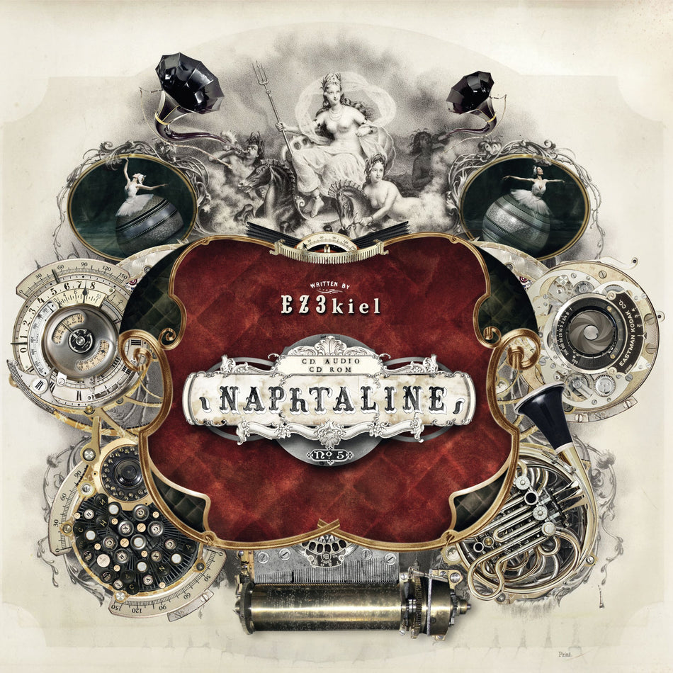 NAPHTALINE (double vinyl - double pochette - gatefold) - Front Cover