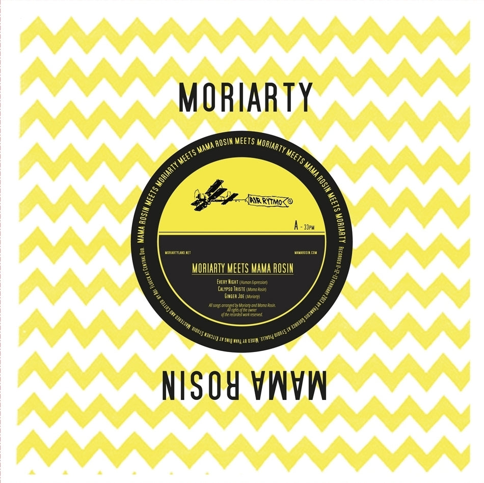 MORIARTY meets MAMA ROSIN (Vinyle 10") - Front Cover