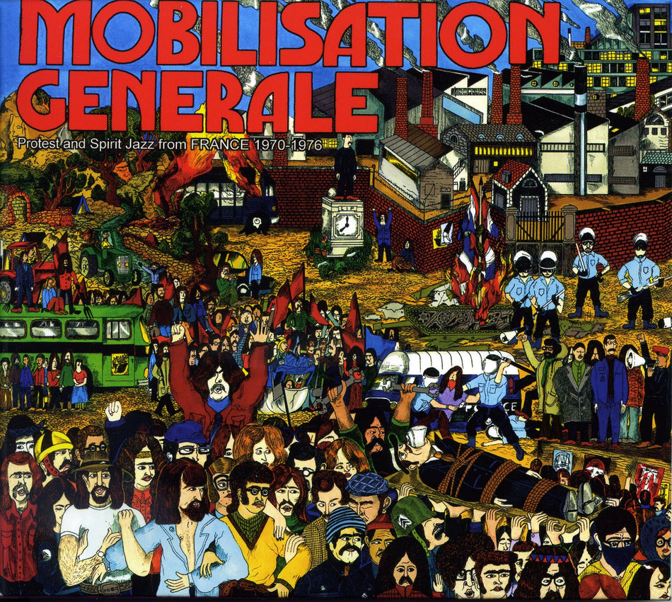 MOBILISATION GENERALE (French protest and spirit jazz 1970-1976) vinyl) - Front Cover