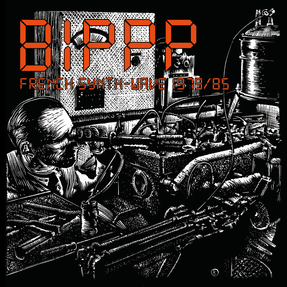 BIPPP french synth wave 1979-85 (vinyl) - Front Cover