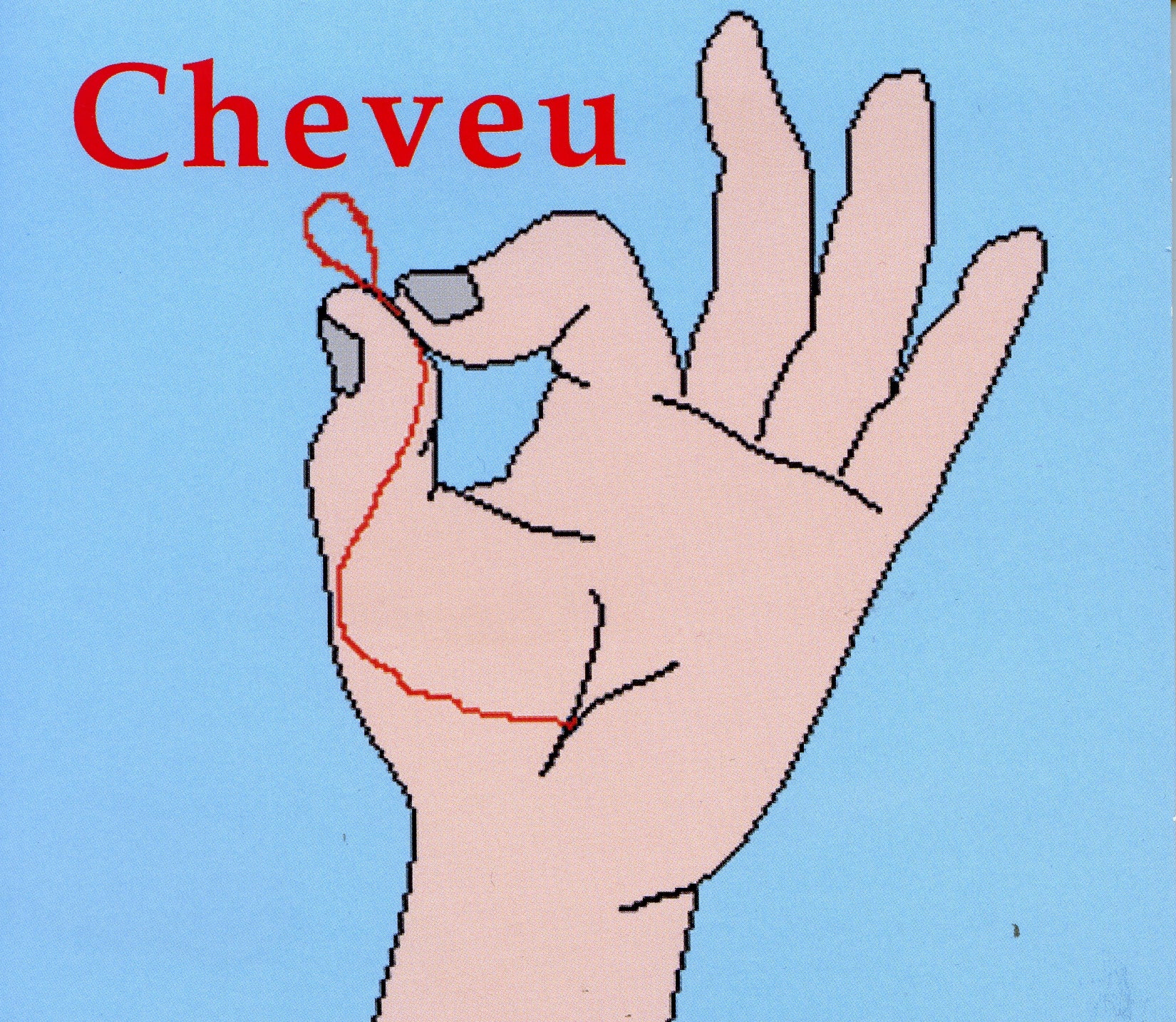 CHEVEU (eponyme (vinyl) - Front Cover