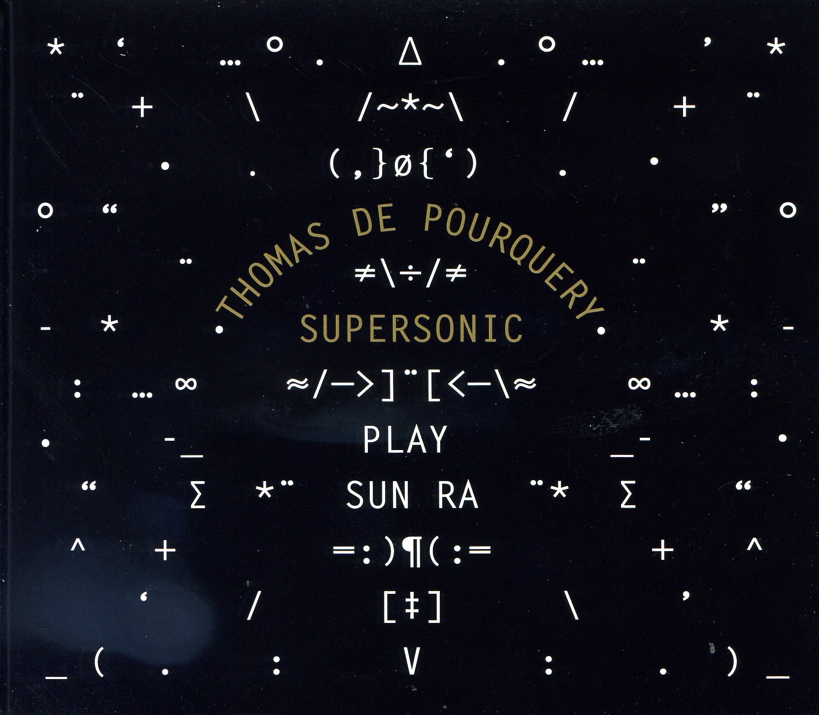 SUPERSONIC PLAY SUN RA (vinyl) - Front Cover