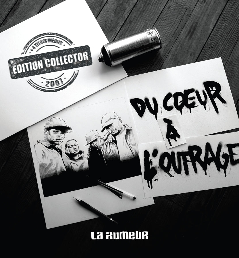 DU CŒUR A L'OUTRAGE (2 vinyl) - Front Cover