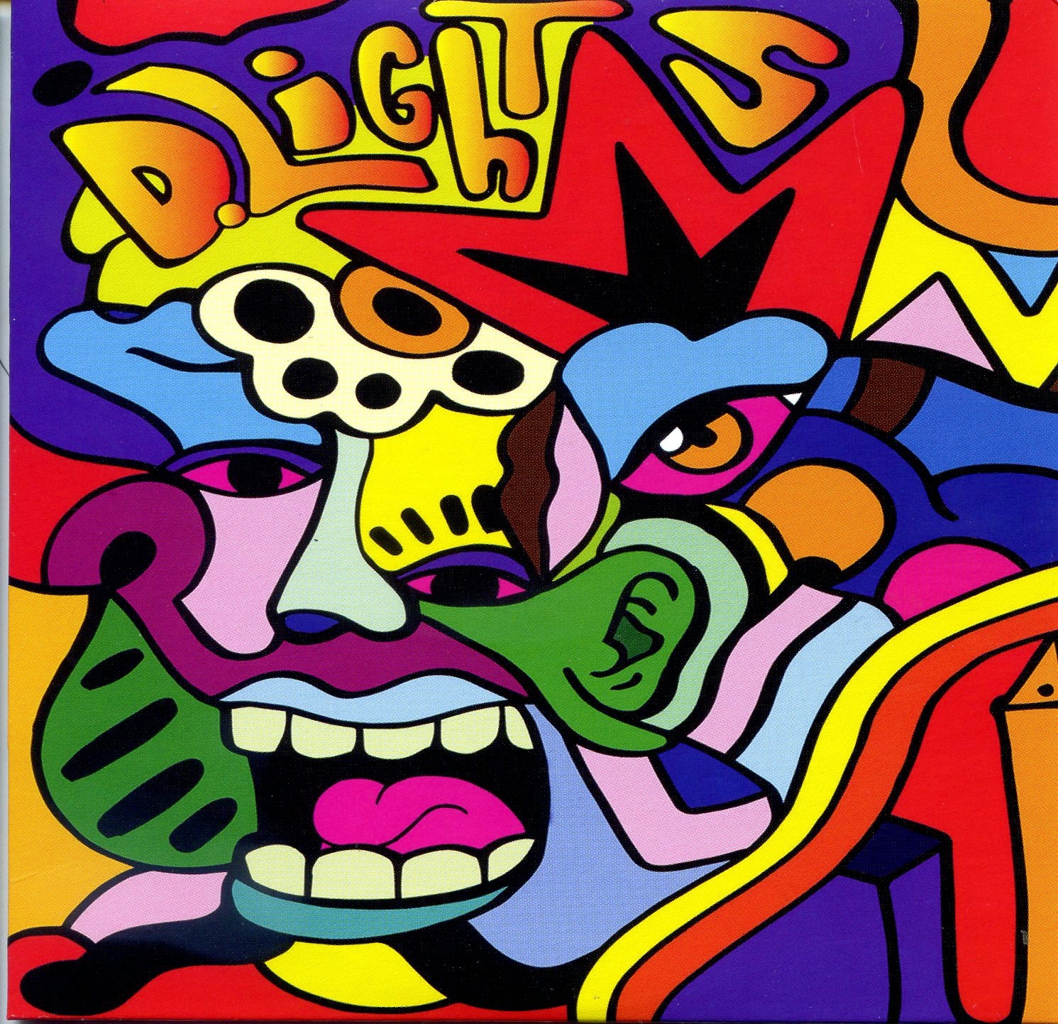 D.LIGHTS (vinyl) - Front Cover