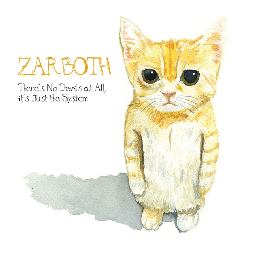 THERE IS NO DEVIL AT ALL, IT IS JUST THE SYSTEM (vinyl) - Front Cover