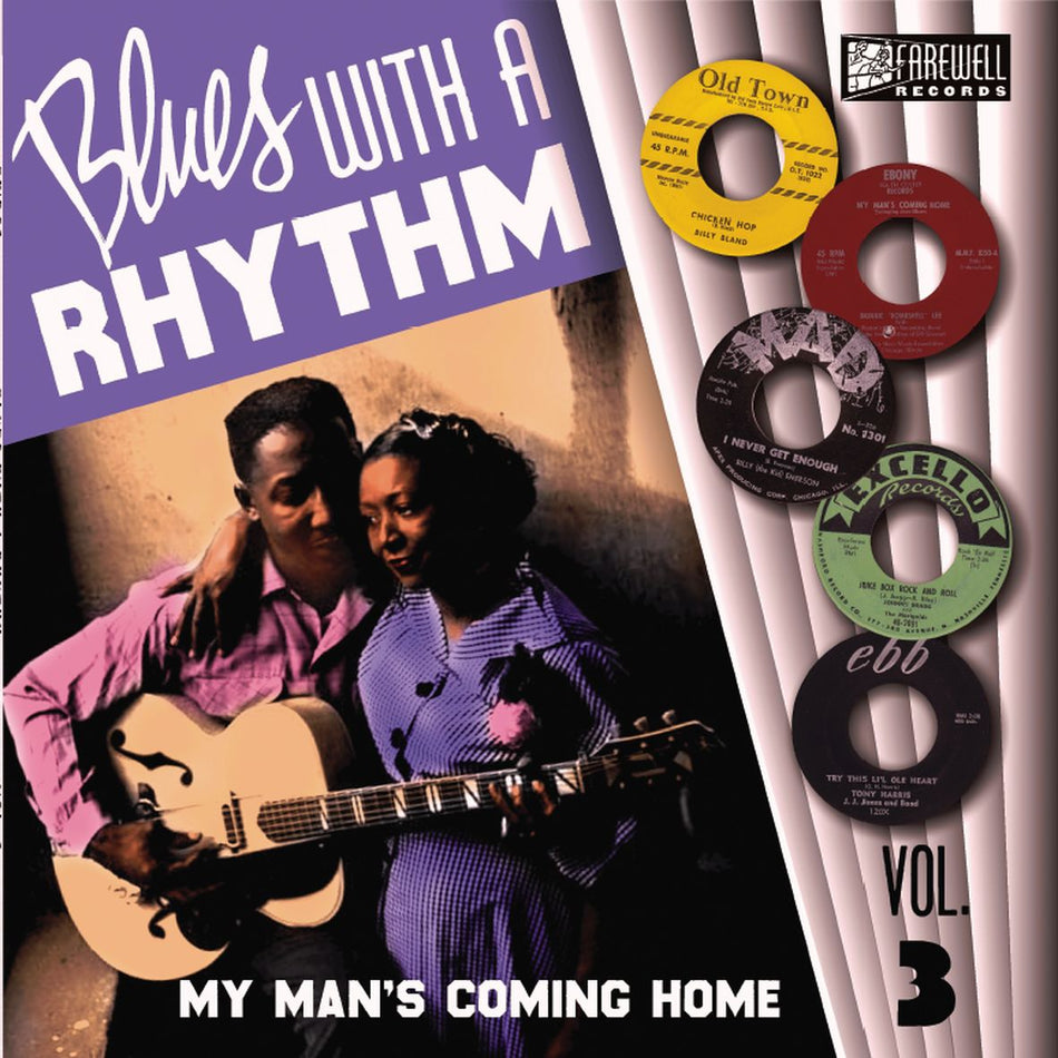 BLUES WITH A RHYTHM - Vol 3 - My man is coming home (vinyl) - Front Cover