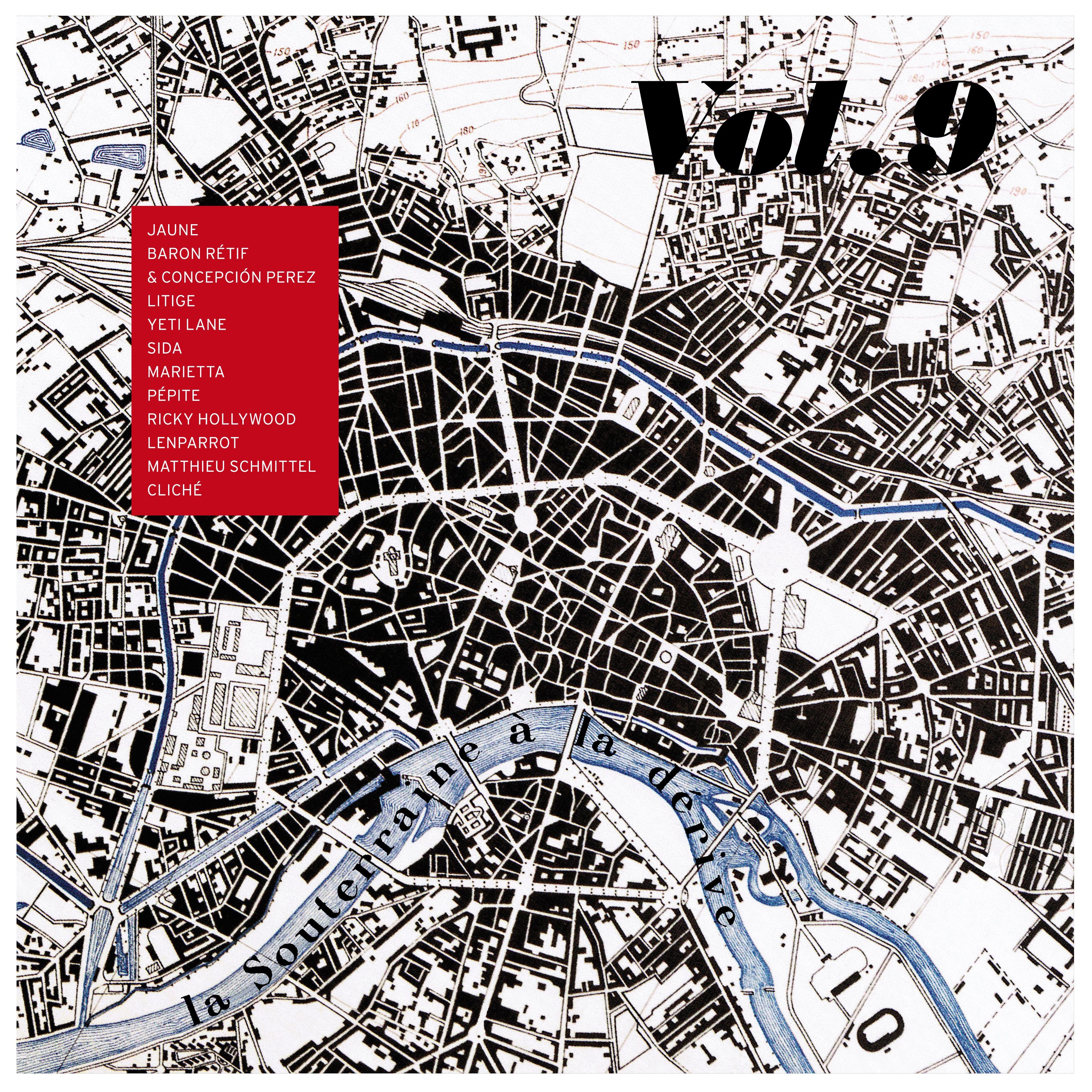 LA SOUTERRAINE - Vol 9 (vinyl) - Front Cover
