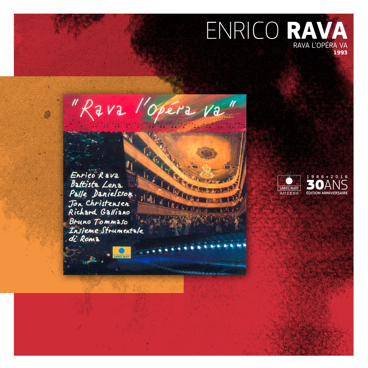 RAVA L'OPERA VA (vinyl) - Front Cover