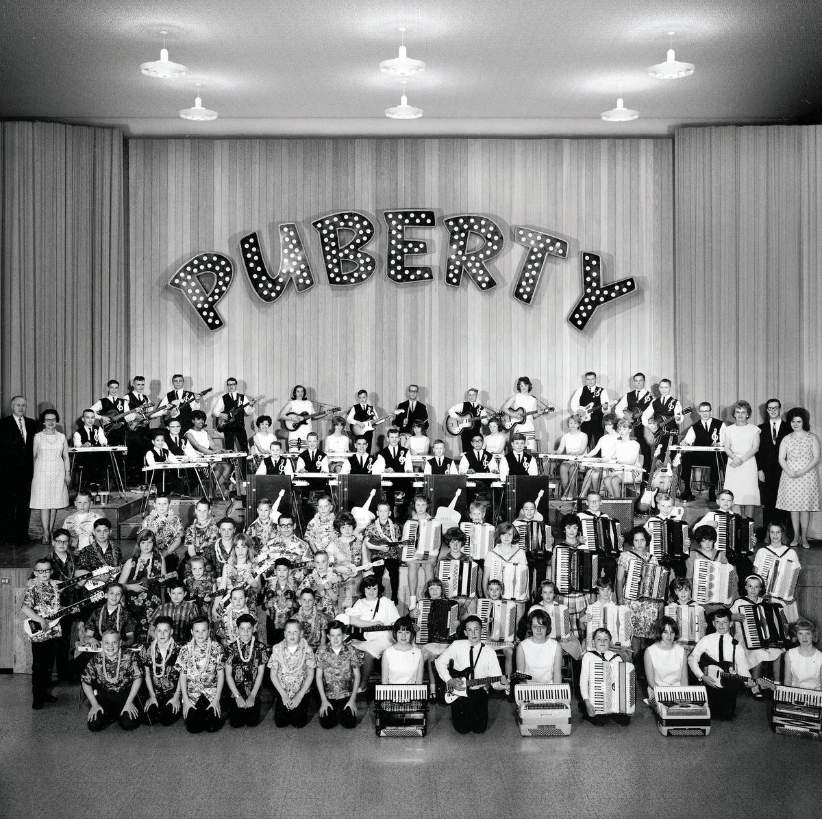 PUBERTY (vinyl) - Front Cover
